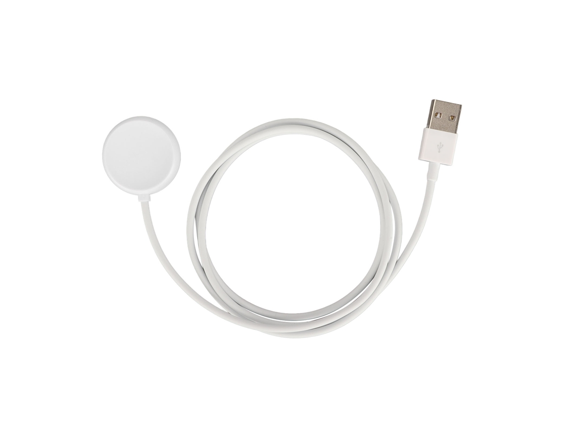 Cargador De Reloj Portátil Usb Magnético Inalámbrico Con Cable De Carga Rápida Para Google Pixel Watch Blanco