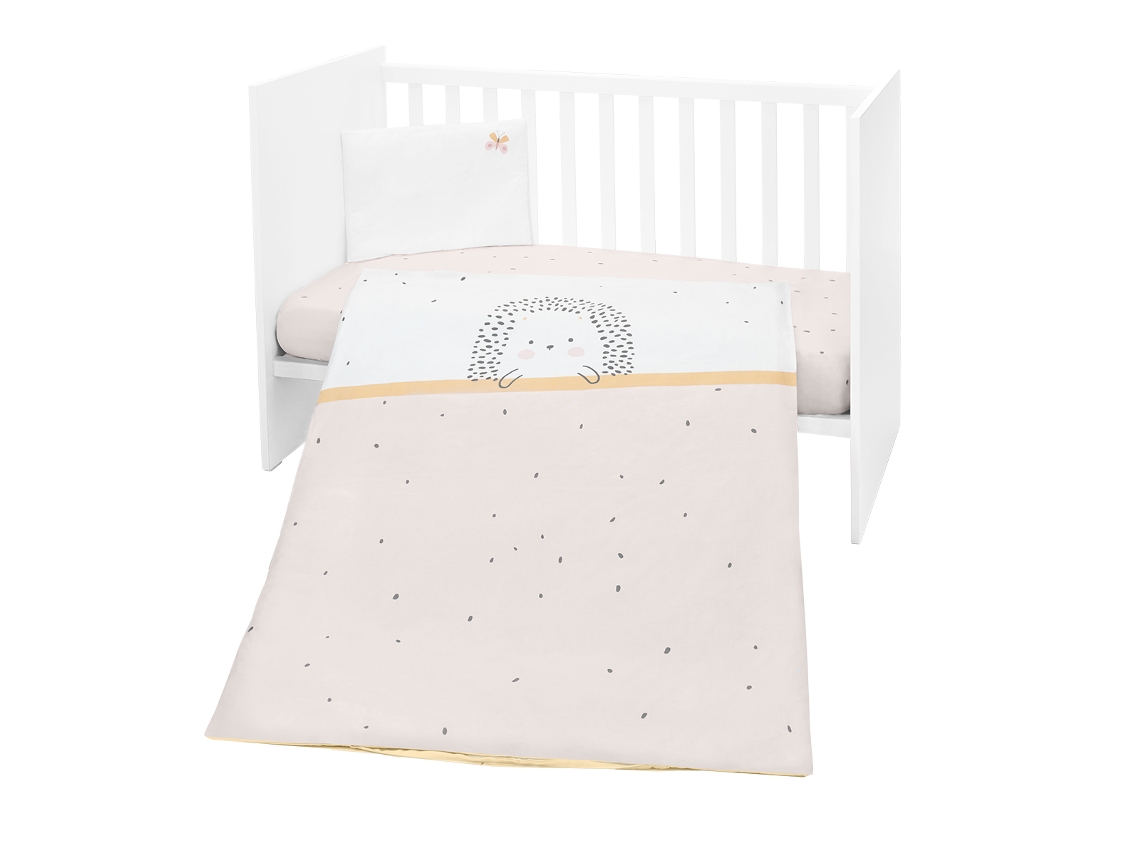 Juego de cama de 3 piezas Kikkaboo Hedge Hugs