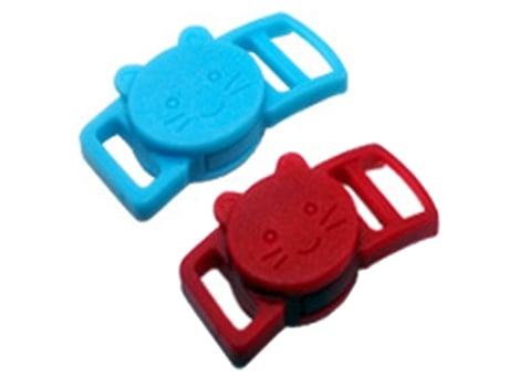 Soporte para collar de perro Airtag Compatible con Apple Air Tag GPS, funda de plástico impermeable, funda protectora Airtag, azul rojo ZMDECQNA
