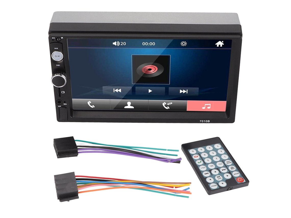 Reproductor Mp5 Para Coche De 7 Pulgadas Con Pantalla Táctil, Bluetooth, Mirror Link Y Mando A Distancia Para Android.