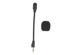 Micrófono De Repuesto Para Auriculares Inalámbricos Para Juegos Con Cubierta De Espuma Y Brazo Ajustable De 3,5 Mm.
