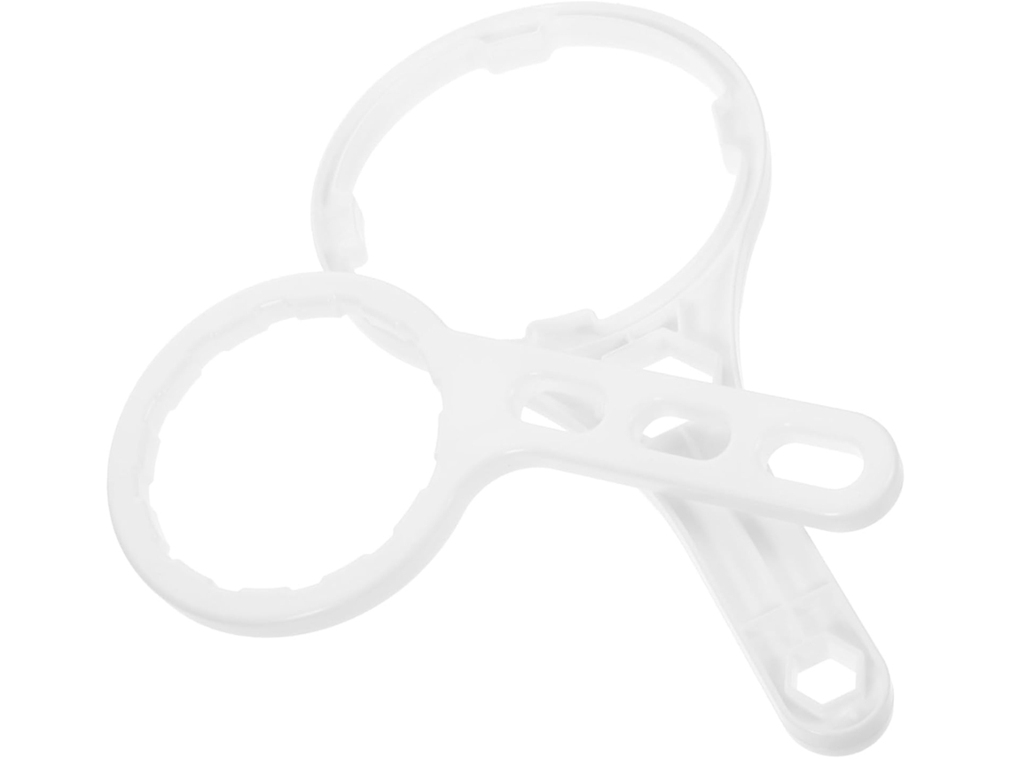 Llave de plástico para portafiltro de agua, compatible con múltiples piezas, diseño ergonómico Gokoco