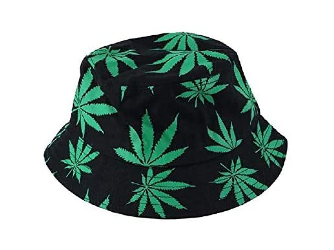 VVJIJILLY Chapéu Balde Para Aventuras Ao Ar Livre, Chapéu Balde Reversível Com Padrão De Cânhamo E Material Respirável, Chapéu Sol Elegante Para Proteção Solar