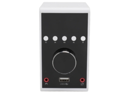 Amplificador Estéreo Hifi Bluetooth 5.0 De 200 W Con Entradas Usb, Óptica Y Coaxial Para Ordenadores Y Televisores - Blanco