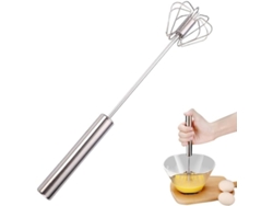 Batidora De Huevos Semiautomática De Acero Inoxidable De 10 Pulgadas