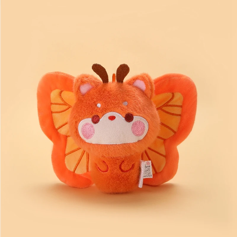 (naranja, 20 Cm) Lindo Peluche Realista De Elfo Mariposa De Anime De Dibujos Animados