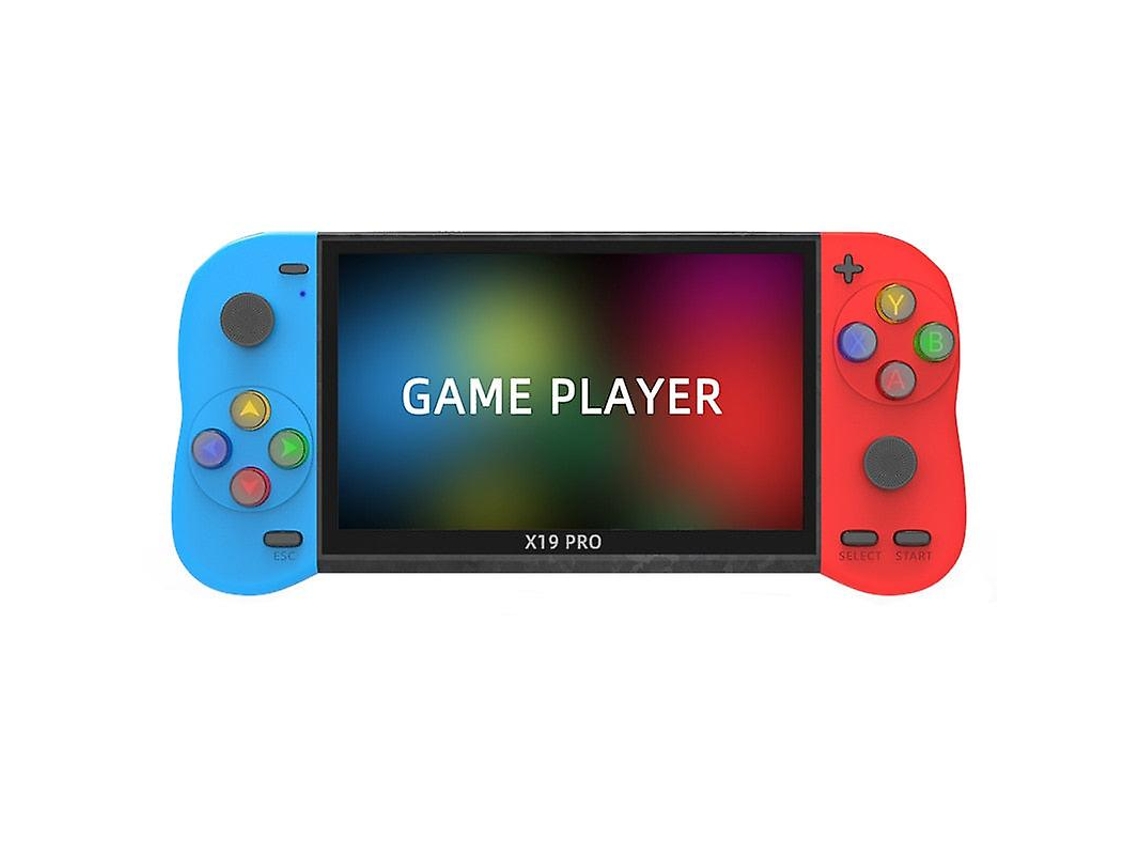 X19pro 5.1 Pulgadas De Pantalla Portátil Consola De Juegos Portátil De Pantalla Grande Reproductor De Juegos Retro Portátil Consola De Vídeo Con 1000