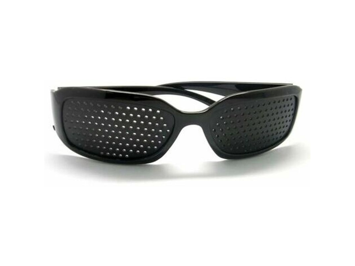 Gafas Estenopeicas De Entrenamiento Para Reducir La Miopía: Ligeras, Duraderas Y Cómodas, Con Estuche Y Paño De Limpieza.
