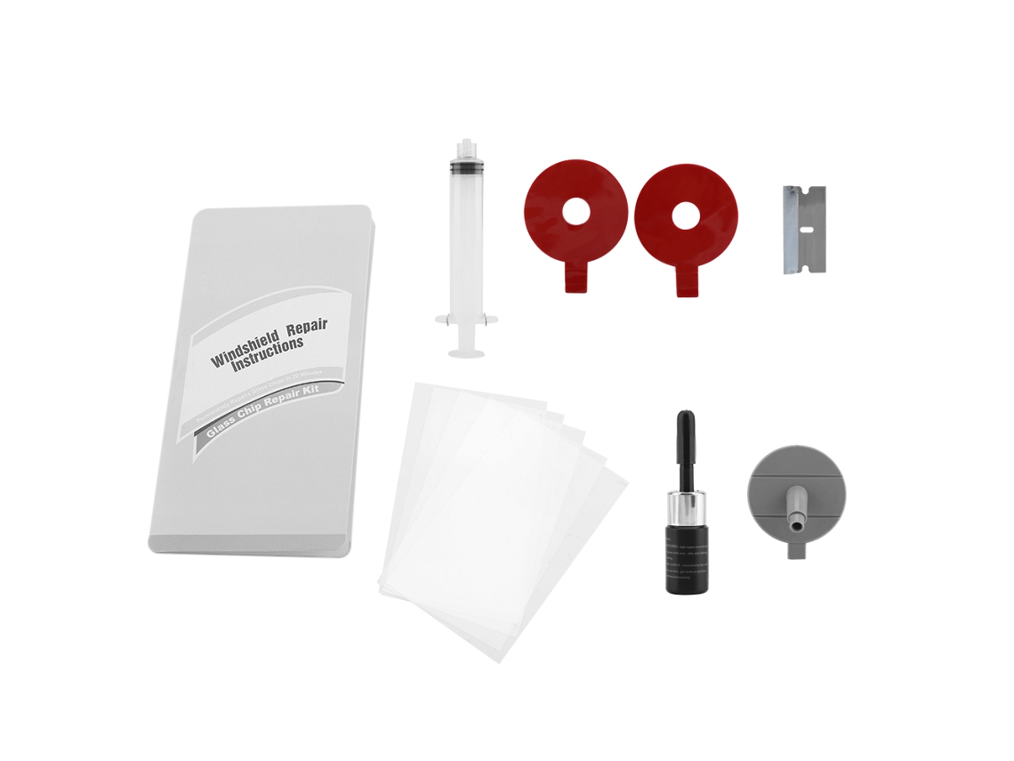 Kit De Reparación De Parabrisas De Coche Con Líquido Reparador De Arañazos