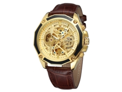 Reloj Hombre Empresa Forsining Mecánico Analógico Cuerpo Hueco Acero Inoxidable