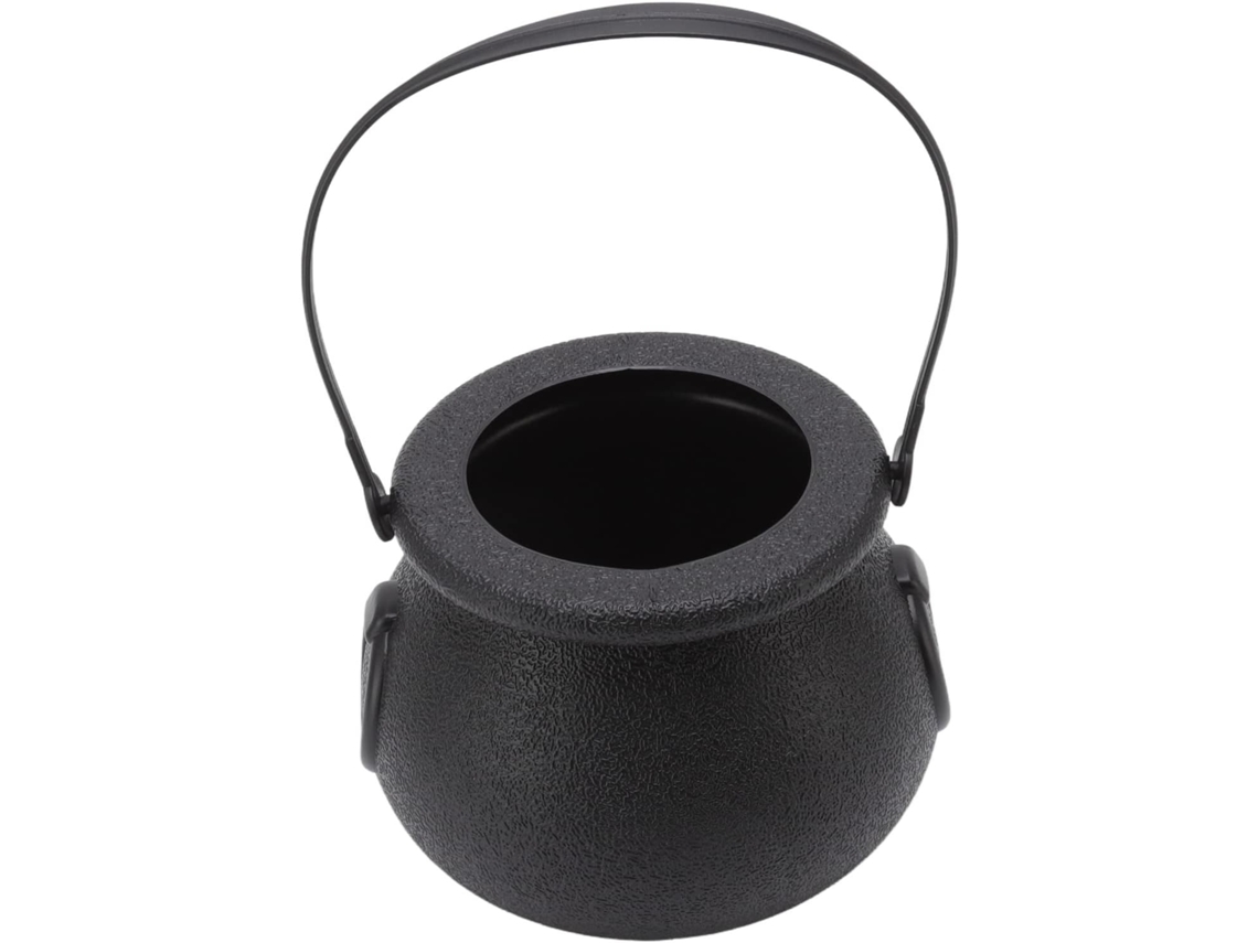 Cubo de dulces, tetera portátil duradera con asa, decoración para fiesta de Halloween, mini recipiente Gokoco