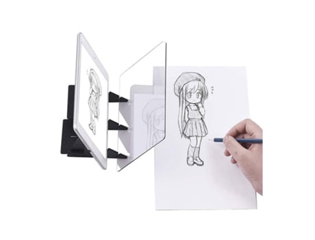 Proyección Led para niños, tablero de copia de dibujo, tablero de rastreo de proyector de pintura KH2023