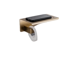 Juego de accesorios de baño, soportes de pared, construcción de metal resistente, ZJP-Gold