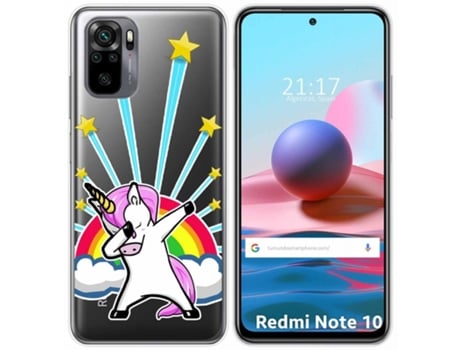 Carcasa Xiaomi Redmi Note 10 / 10S TUMUNDOSMARTPHONE Dibujos Transparente Multicolor