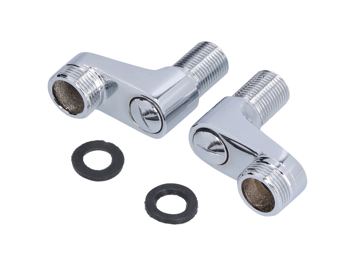 Adaptador De Brazo Articulado Para Grifo De Ducha G1/2 A G3/4, Acero Inoxidable 304, Baño.