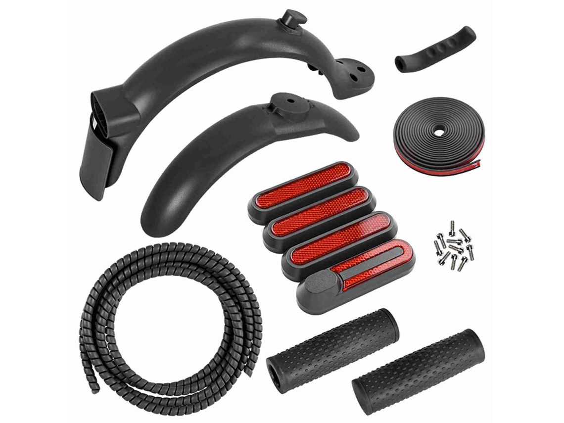 2026-kit De Guardabarros Delantero Y Trasero Con Cubiertas Laterales, Cubierta De Freno De Mano Y Tira Anticolisión Para Patinete Eléctrico M365/pro