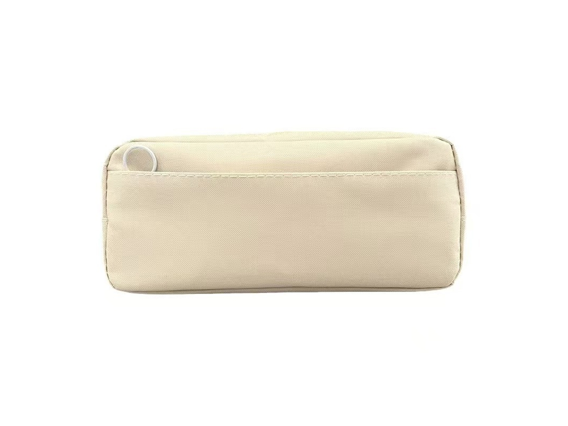 Hermoso estuche negro de gran capacidad para lápices, estuche para estudiantes, material de aprendizaje de gran capacidad.