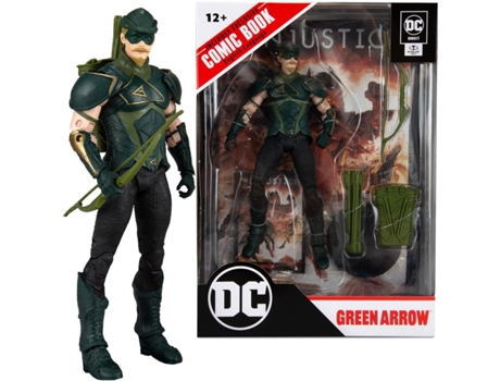 Figura Green Arrow & Comic Injustice 2 Dc Page Punchers 18 Cm MCFARLANE