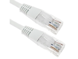 Cable Ethernet BEMATIK 1M Utp Cat.5E Blanco