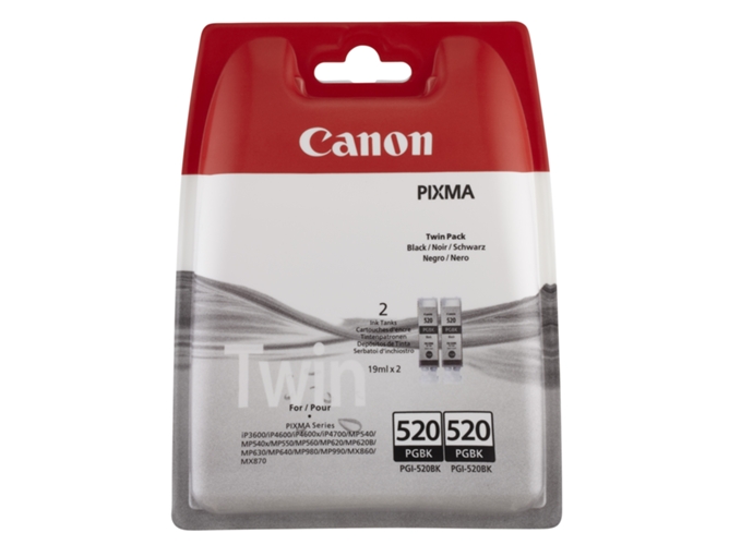 Cartucho de tinta Original CANON PGI 520BK TWIN