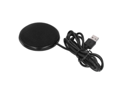 Micrófono de condensador omnidireccional de escritorio (captación de 360°, ideal para reuniones de negocios)