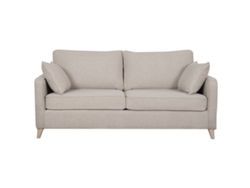 Sofá Convertible Nórdico 3 Plazas Beige Natural Papel MILIBOO