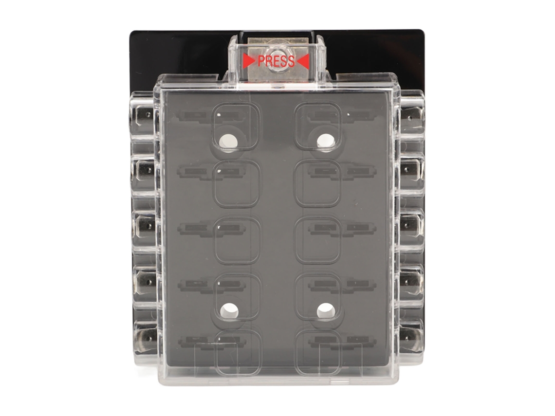 2026horizon-caja De Fusibles De Hoja Atc Ato Para Barco Vehículo Auto Rv 12-36vdc 10 Vías Impermeable