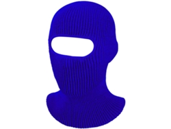 Rebe-máscara De Cara De Punto Balaclava 1 Agujero Invierno Antiviento Transpirable Para Ski Ciclismo Running Hombres Mujeres