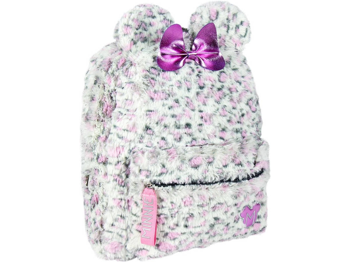 Mochila MINNIE MOUSE (Gris - Poliéster - 33x28x12 cm)