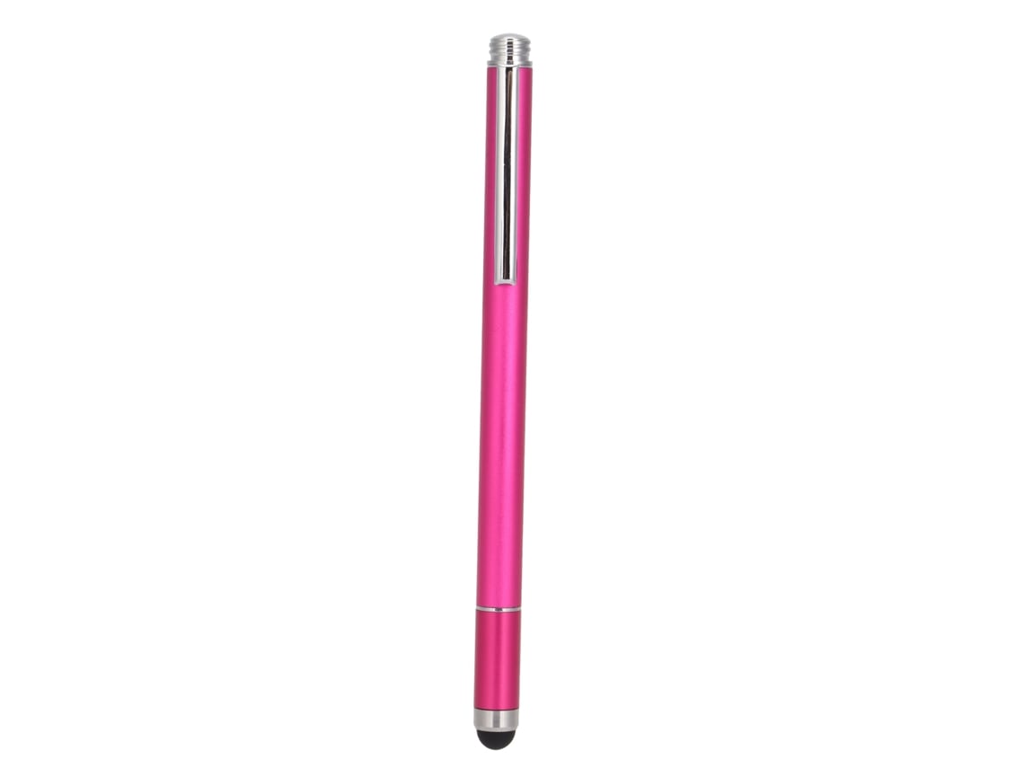 Lápiz óptico, bolígrafo para dibujo: alta sensibilidad, transparencia precisa, punta de silicona rojo-rosa.