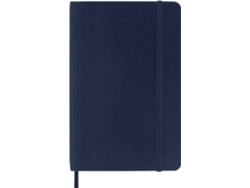 Calendario de Libro MOLESKINE 2025 Semanas XL/A4 Tapa Blanda Azul