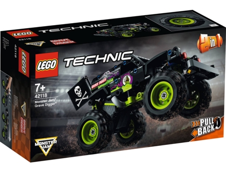 LEGO Technic: Excavadora De Tumbas Monster Jam (Edad Mínima: ‍7 - 212 Piezas)