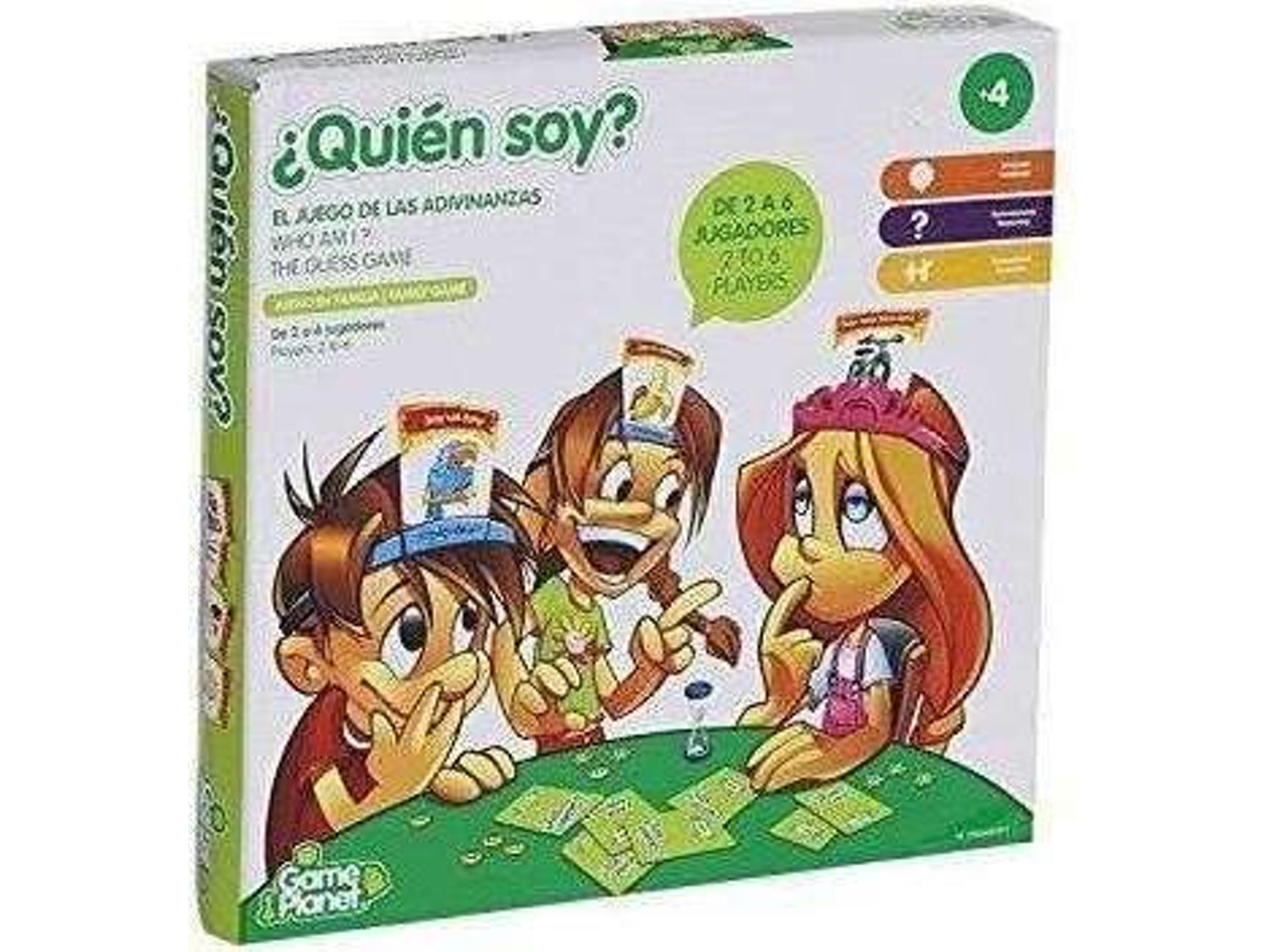 Juego de Mesa GAME PLANET 8435301900421 (Edad Mínima: 4)