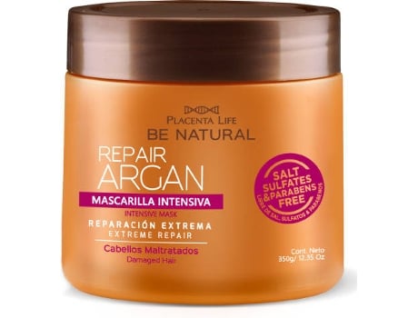 Mascarilla de Pelo BE NATURAL Repair Argan (350g)