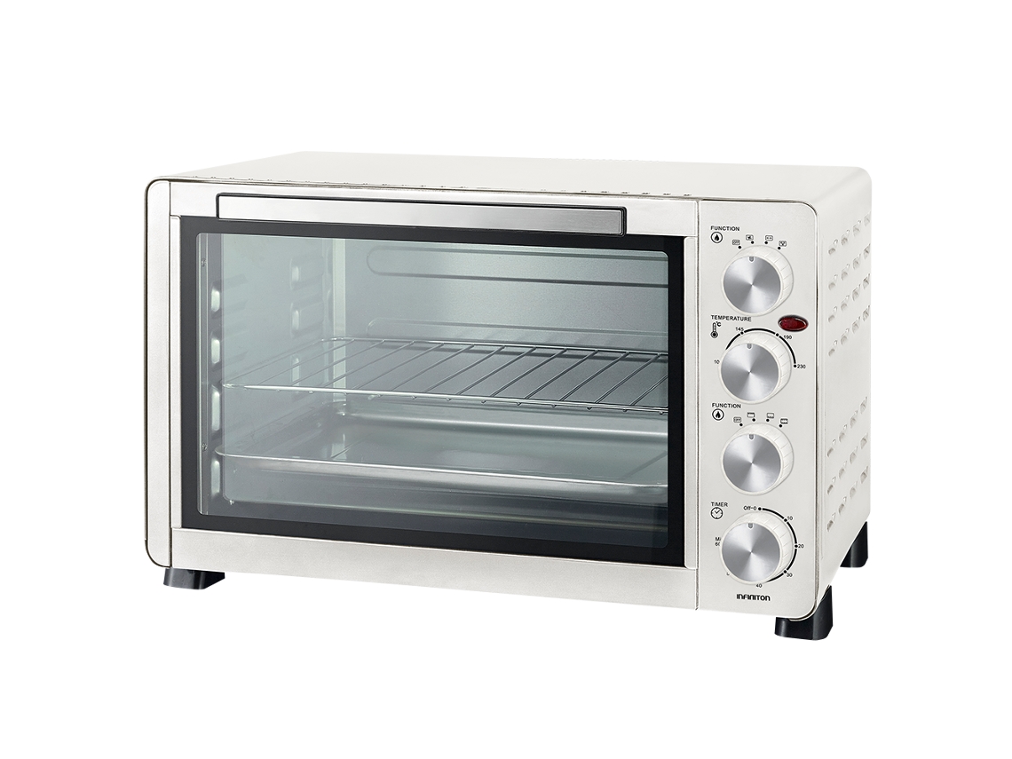 Horno de Sobremesa INFINITON HSM-A30B (30 L - 1500 W - Blanco)