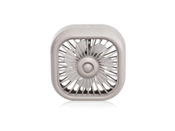 Ventilador De Coche Usb Con Luz De Cambio De Color, Velocidad Del Viento De 3 Velocidades, Enfriamiento En El Asiento Trasero