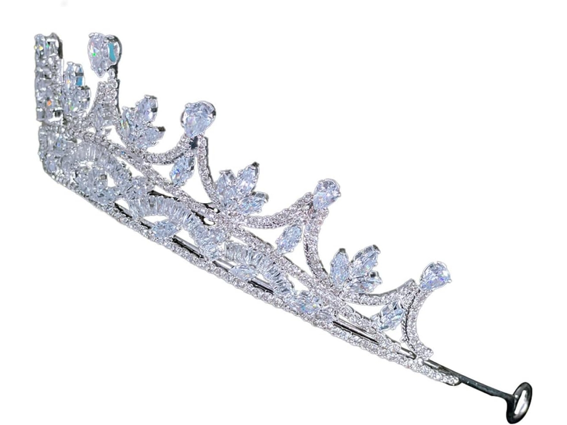 Cuelloronne De Mariée En Zircon Décoratif, Accesorio Para Cheveux Femme
