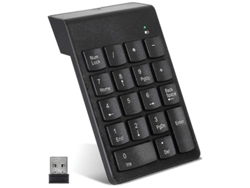 Teclado numérico inalámbrico Everley891 de 18 teclas