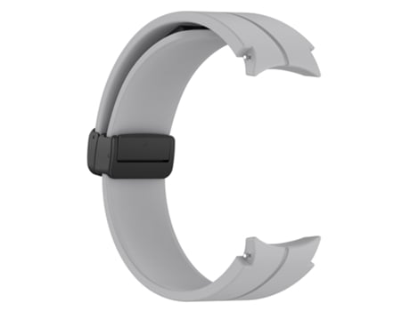 Pulseira de silicone 20 mm para Samsung Galaxy Watch 5/4 gris claro