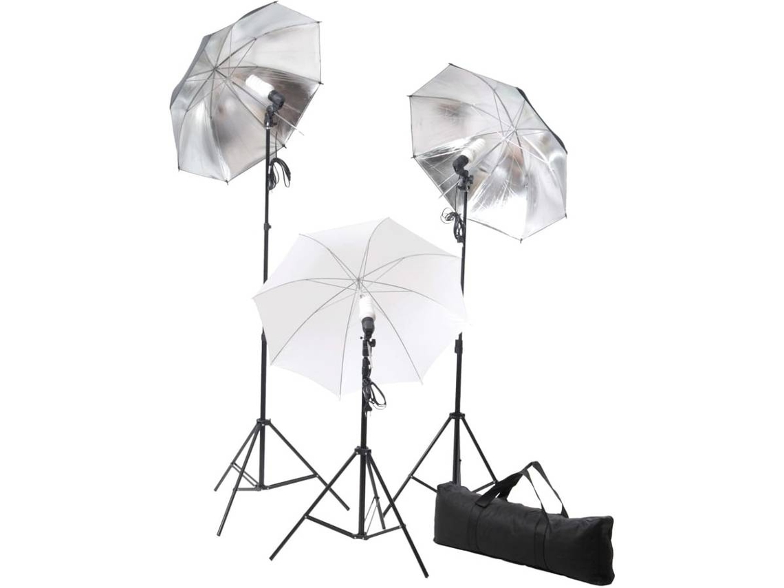 Púrpura Solenoide anfitriona vidaXL Kit estudio fotográfico lámparas, sombrillas, fondo y reflector | Worten.es Púrpura Solenoide anfitriona vidaXL Kit estudio fotográfico lámparas, sombrillas, fondo y reflector | Worten.es