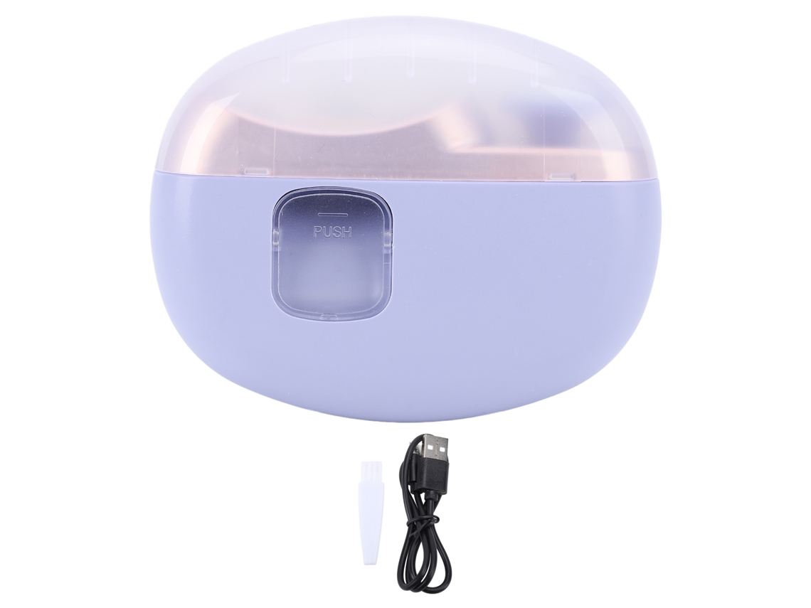 Tijeras De Uñas Eléctricas Multifuncionales, Lima De Uñas Eléctrica De Velocidad Ajustable, Color Morado.