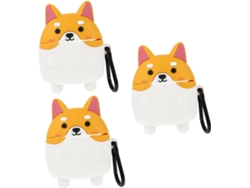 Juego De 3 Fundas De Silicona Para Auriculares Con Un Elegante Diseño.