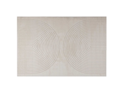 Vidaxl Alfombras De Área Galati Crema 280 X 200 Cm Poliéster