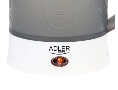Adler Ad 1268 Hervidor eléctrico 0,6 L 600 W Gris