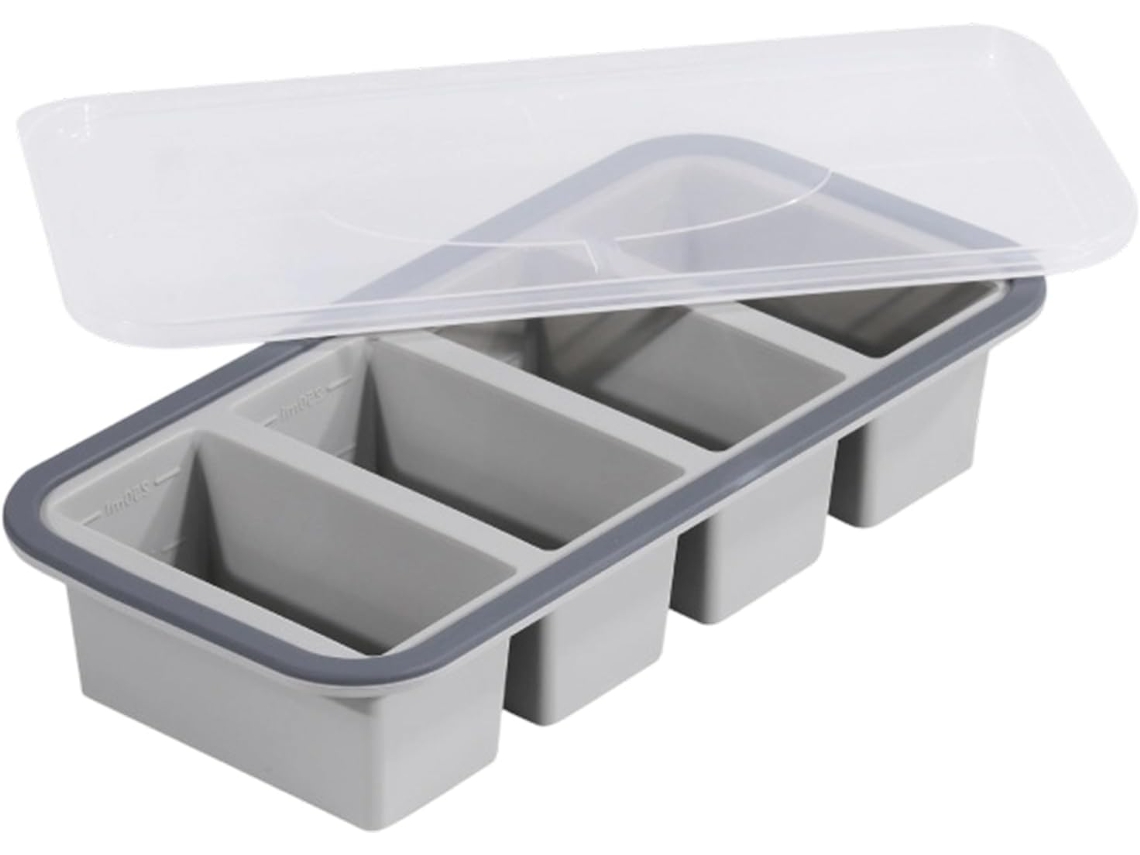 Moldes De Silicona Para Sopa Para Congelar, Herramienta Reutilizable, Segura Y Fácil De Desmoldar.