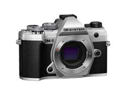 Cámara Fotográfica Mirrorless OLYMPUS Cuerpo Om System Om-5 Plateado