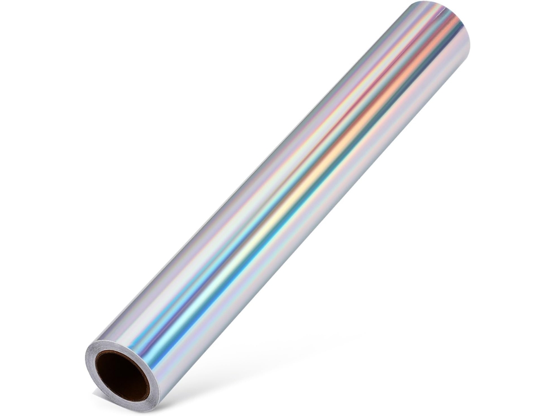 Vinil adesivo holográfico roxo Villcase para decoração de portas e carros, resistente a arranhões e danos, 1 rolo de