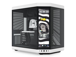 Y70 Touch Infinite Midi Tower Negro, Blanco Hyte