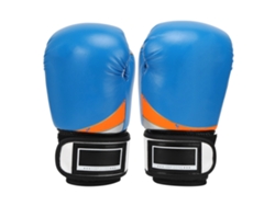 Bj-luvas De Boxe Para Crianças De Couro Pu Para Luta, Treinamento E Pancada Em Saco Azuis