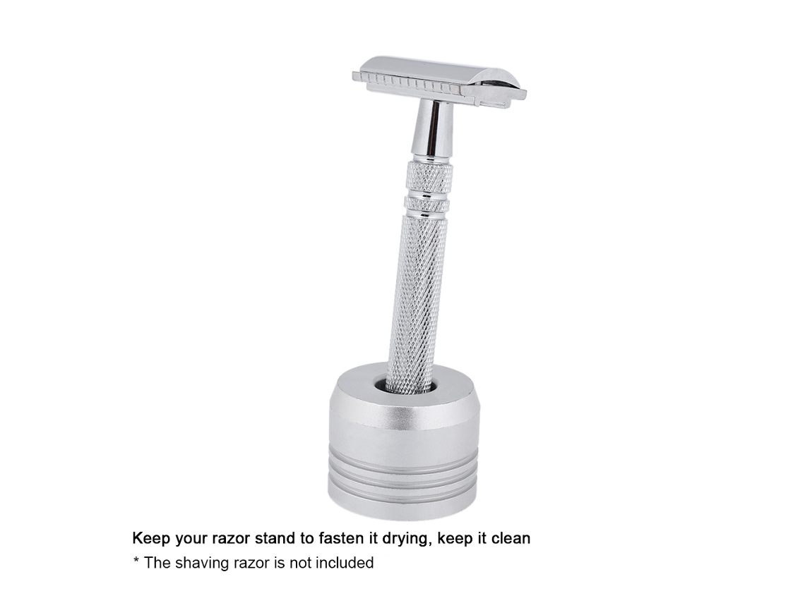 Vlrla-para Homens 1pc Aluminum Alloy Razor Suporte